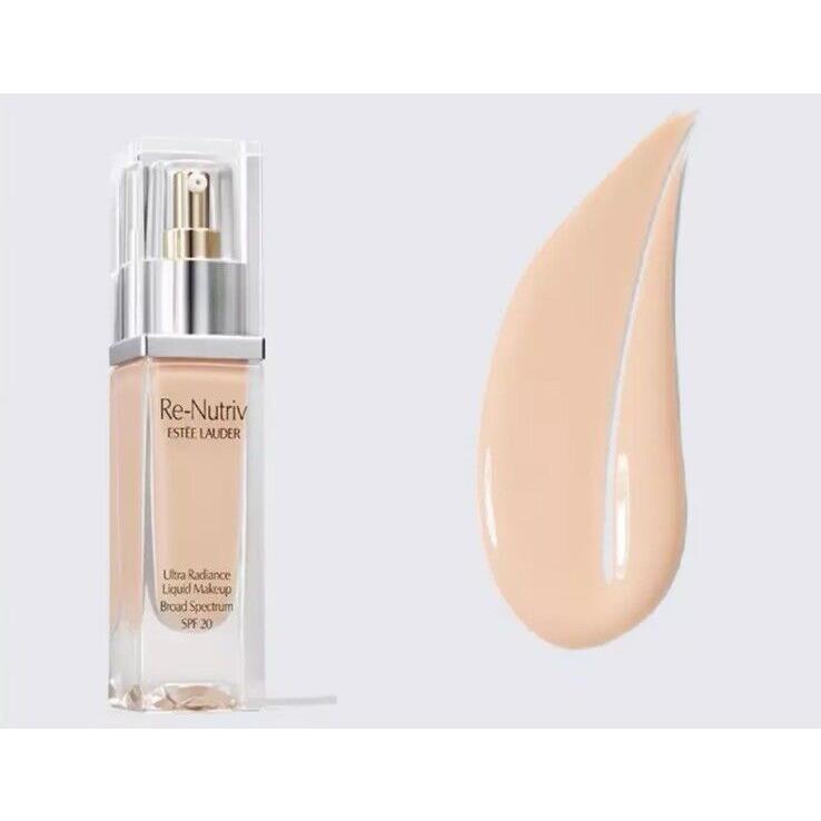 Estee Lauder Re-nutriv Ultra Radiance Liquid Makeup Foundation 1N2 Ecru