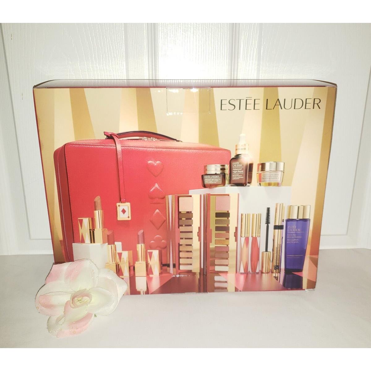 Estee Lauder Blockbuster Nudes Glam Warm Holiday Makeup Kit 12pc Gift Set