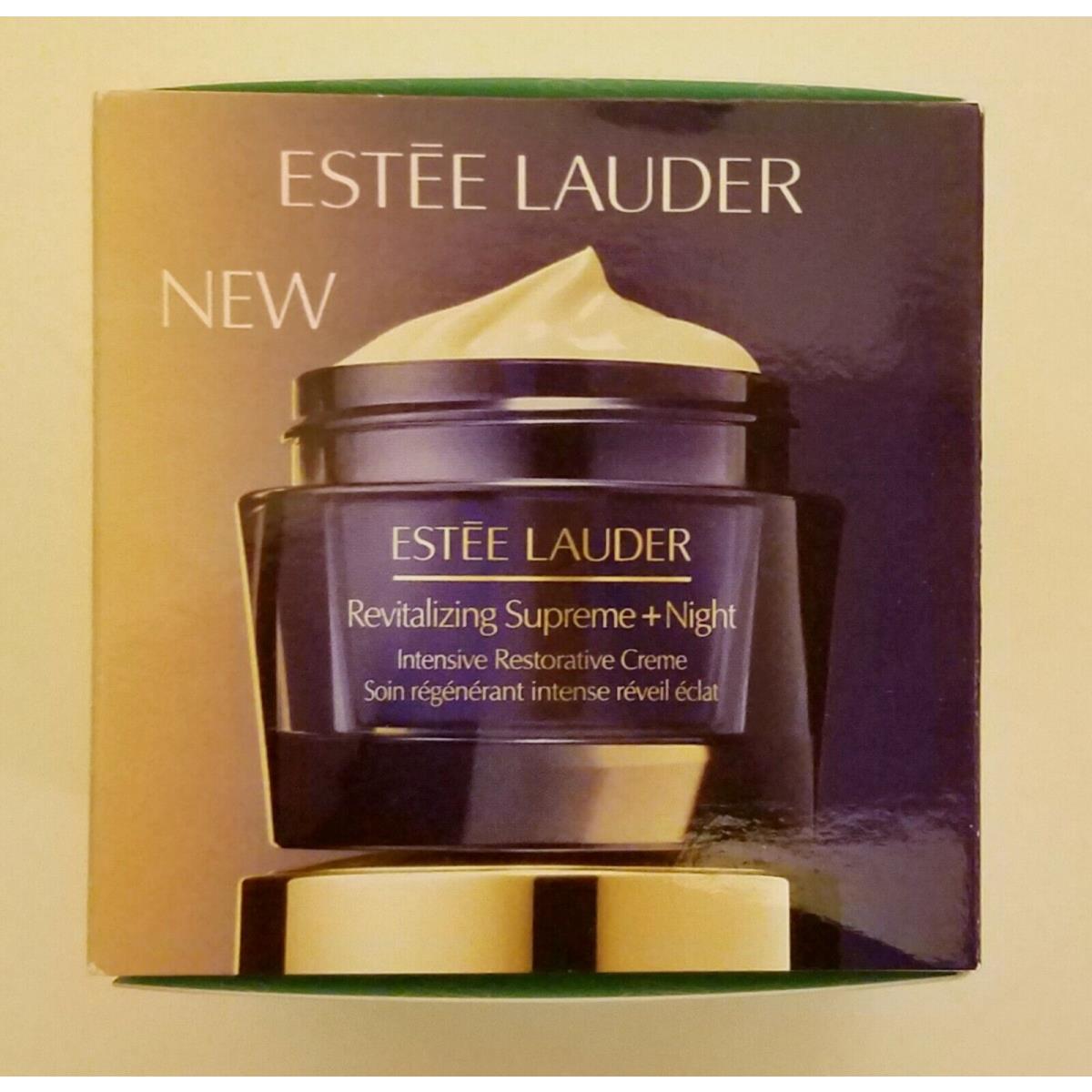 Estee Lauder Revitalizing Supreme + Night Intensive Restorative Creme 1.7 oz