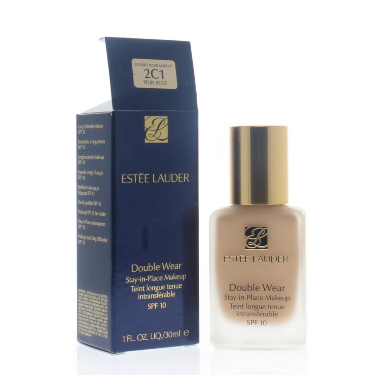 Estee Lauder Double Wear Stay-in Place Makeup Spf 10 2C1 Pure Beige 30ml/1oz