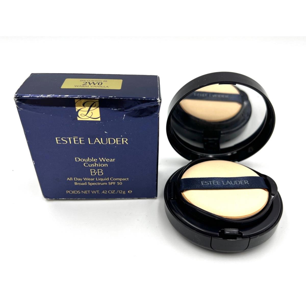 Estee Lauder Double Wear Cushion BB Liquid Compact 12g 2W0 Warm Vanilla