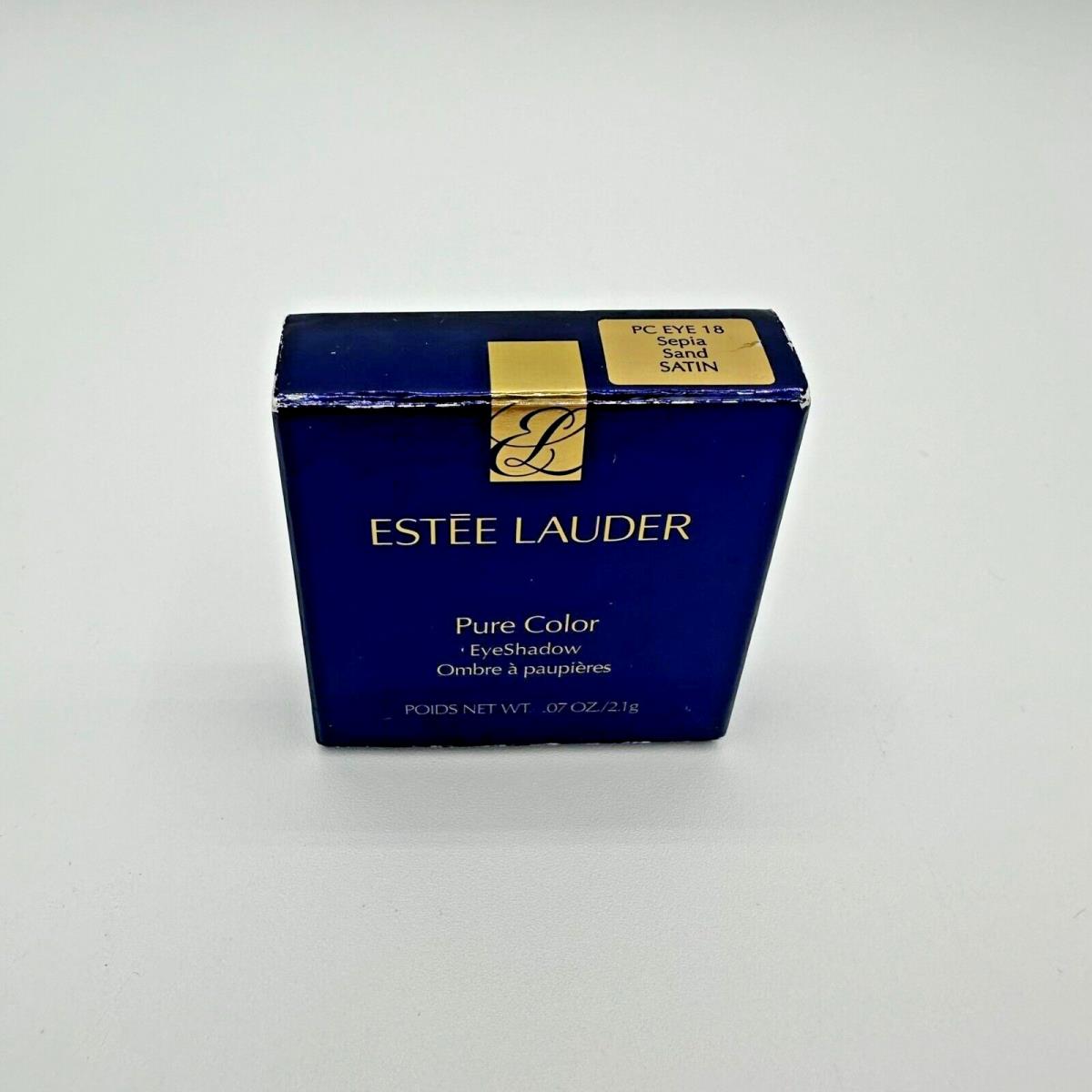 Estee Lauder Pure Color Eye Shadow 18 Sepia Sand Satin 0.07 oz