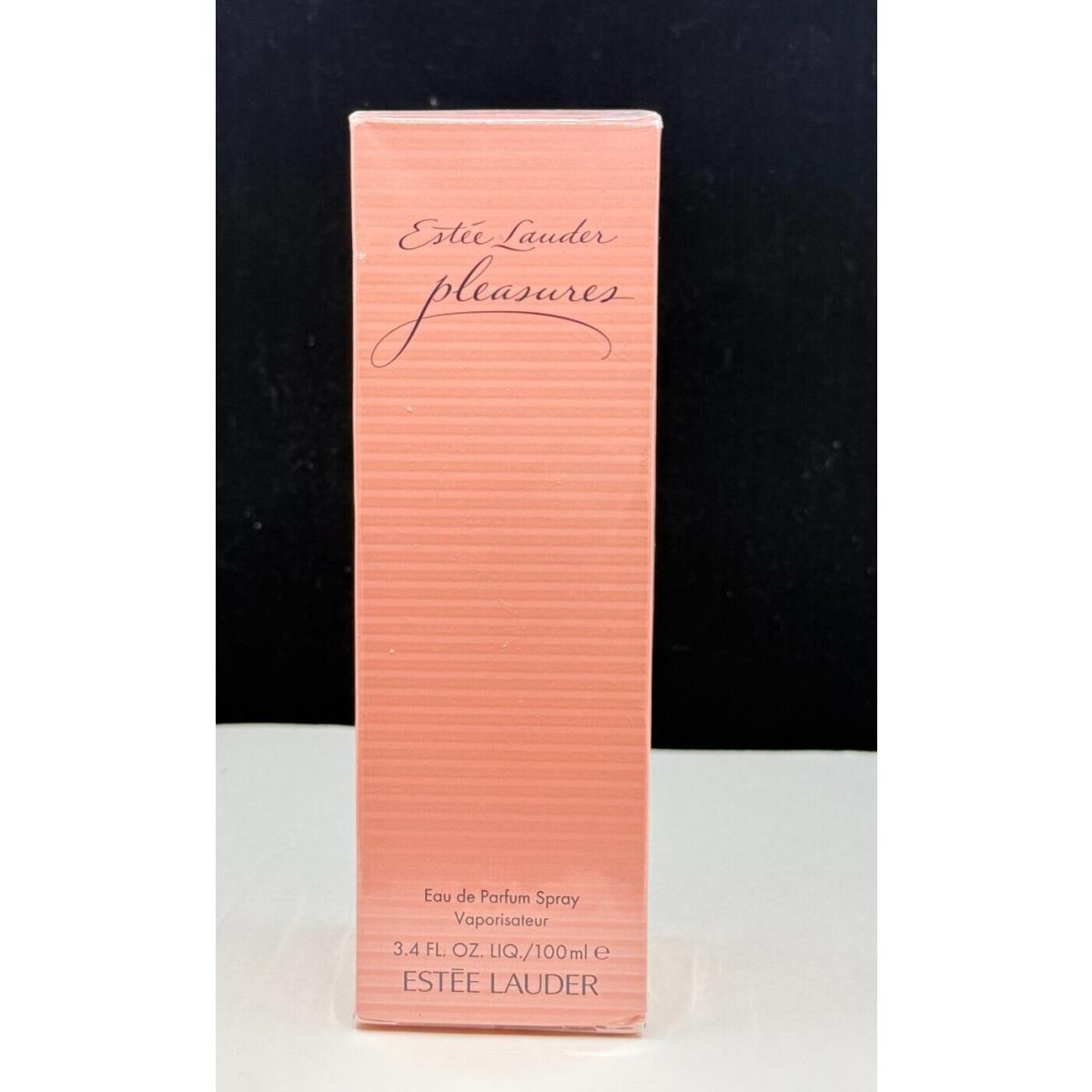 Estee Lauder Pleasures Eau De Parfum Spray 3.4 oz