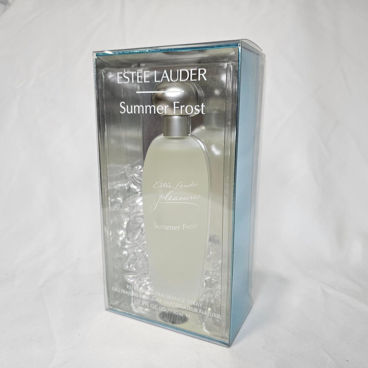 Estee Lauder Pleasures Summer Frost 3.4 oz / 100 ml Refreshing Fragrance Spray