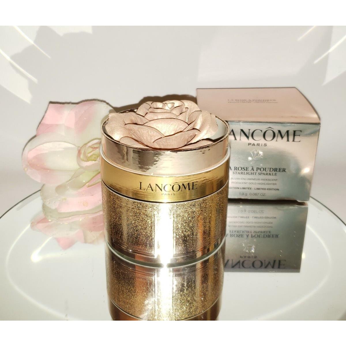 Lancome La Rose A Poudrer Starlight Sparkle Iridescent Gold Highlighter Limited