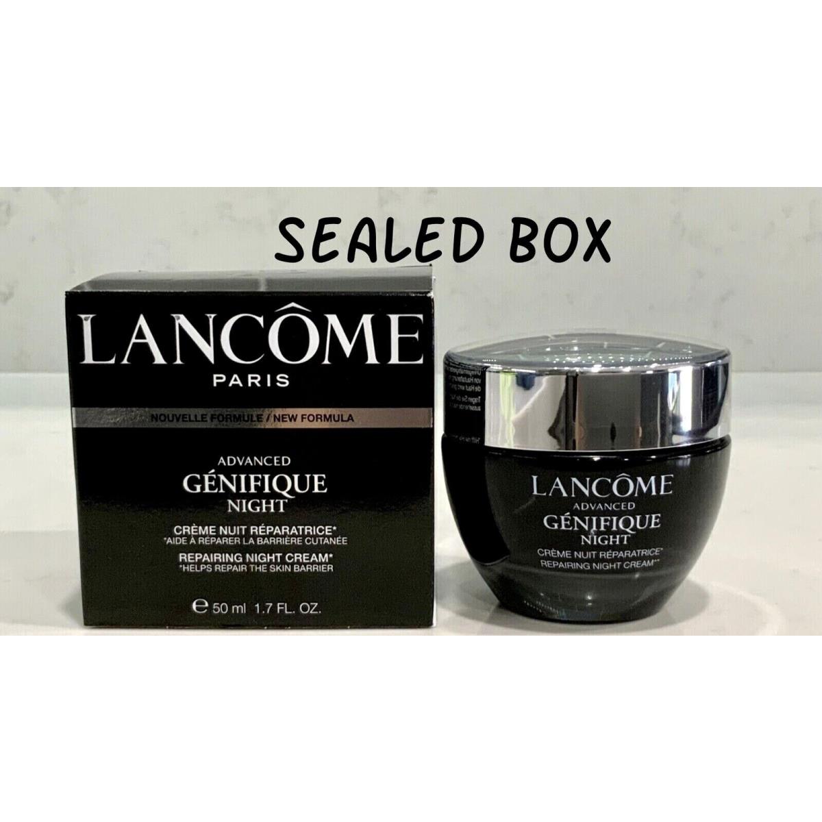 Lancome Paris Advanced Genifique Night Cream 1.7 Repairing 100%AUTHENTIC