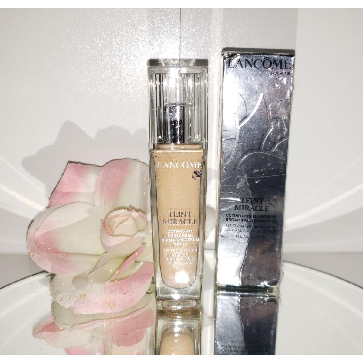 Lancome Teint Miracle Lit-from-within Makeup Natural Skin Perfection Bisque 4 W