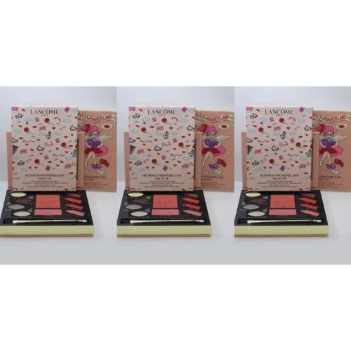 Lancome Olympia`s Wonderland Face Eye Palette Limited Edition Boxed Lot OF 3