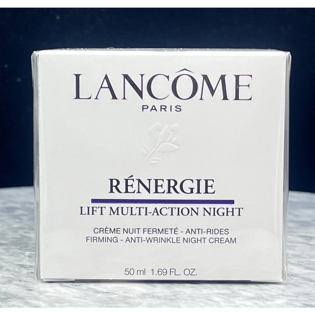 Lancome Renergie Lift Multi Action Night Anti Wrinkle Night Cream 1.69 oz