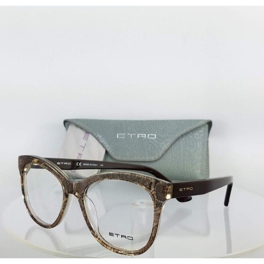 Diesel Etro Eyeglasses ET2605 211 Brown Frame 52mm