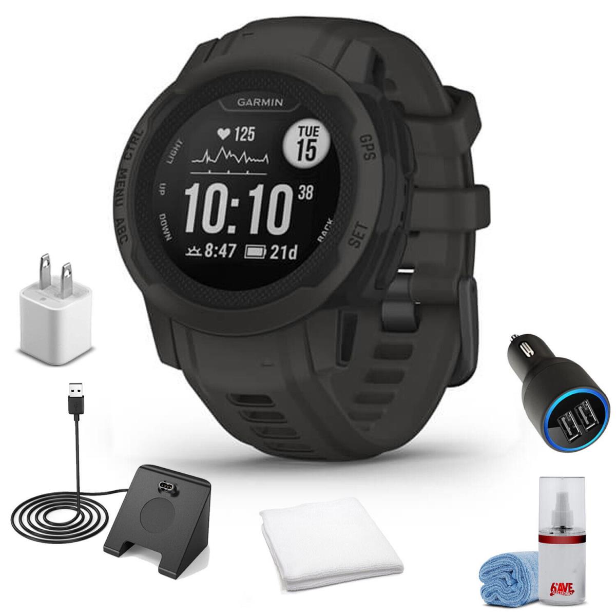 Garmin Instinct 2S - Standard Edition-graphite with Standard Accessory Kit