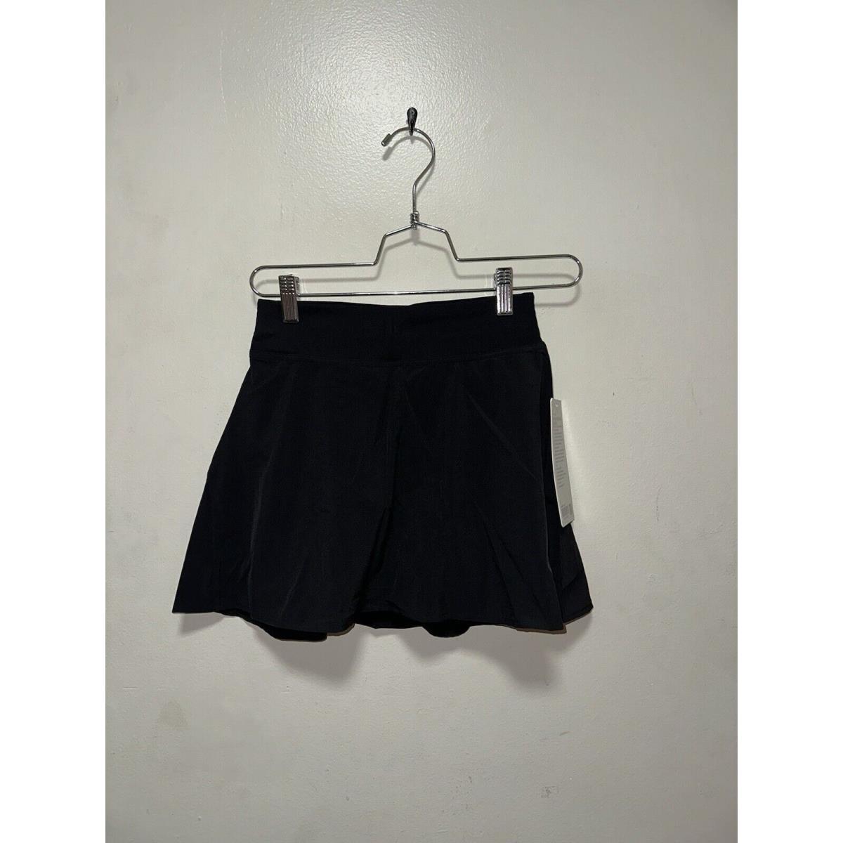 Lululemon Lightweight High-rise Tennis Skirt Size 2 Black