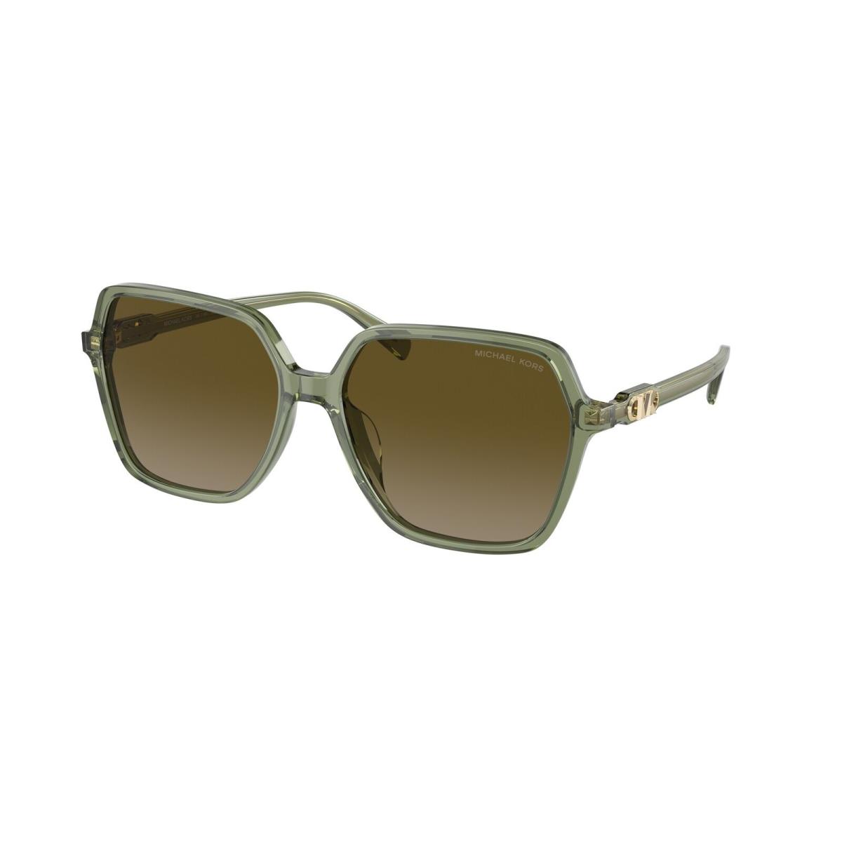 Michael Kors MK2196U 394413 Jasper Green Transparent Green 58mm Women Sunglasses