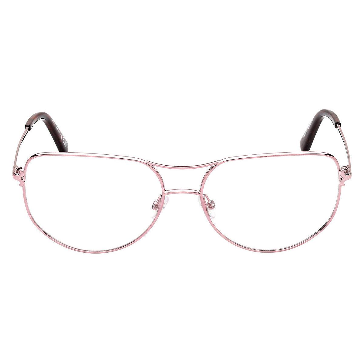 Emilio Pucci EP5247 Eyeglasses Women Shiny Light Pink 59mm