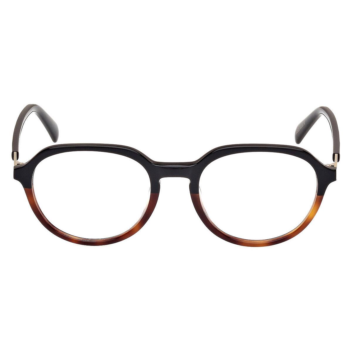 Emilio Pucci EP5252 Eyeglasses Women Black 51mm - Frame: Black, Lens: Demo