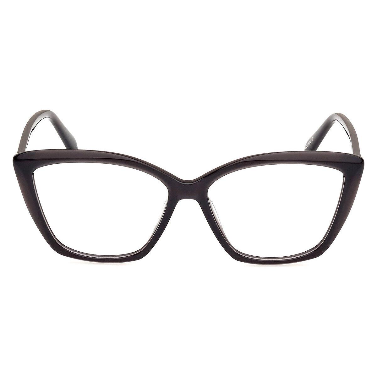 Emilio Pucci EP5248 Eyeglasses Women Shiny Black 55mm - Frame: Shiny Black, Lens: Demo