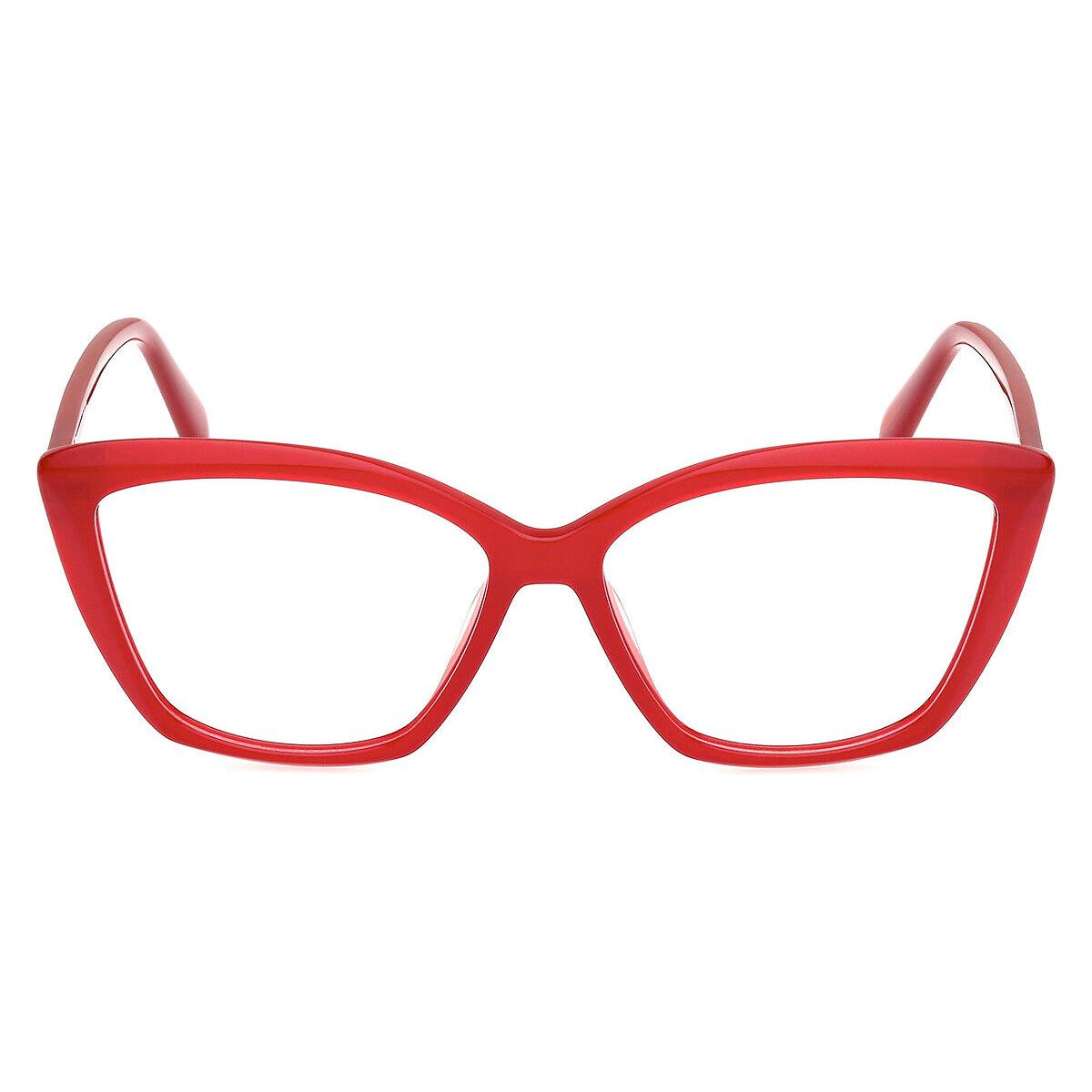 Emilio Pucci EP5248 Eyeglasses Women Shiny Light Red 55mm - Frame: Shiny Light Red, Lens: Demo