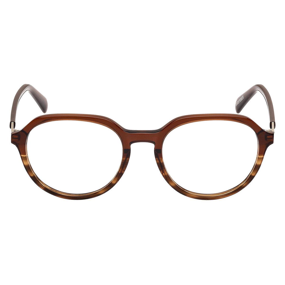 Emilio Pucci EP5252 Eyeglasses Women Light Brown 51mm - Frame: Light Brown, Lens: Demo