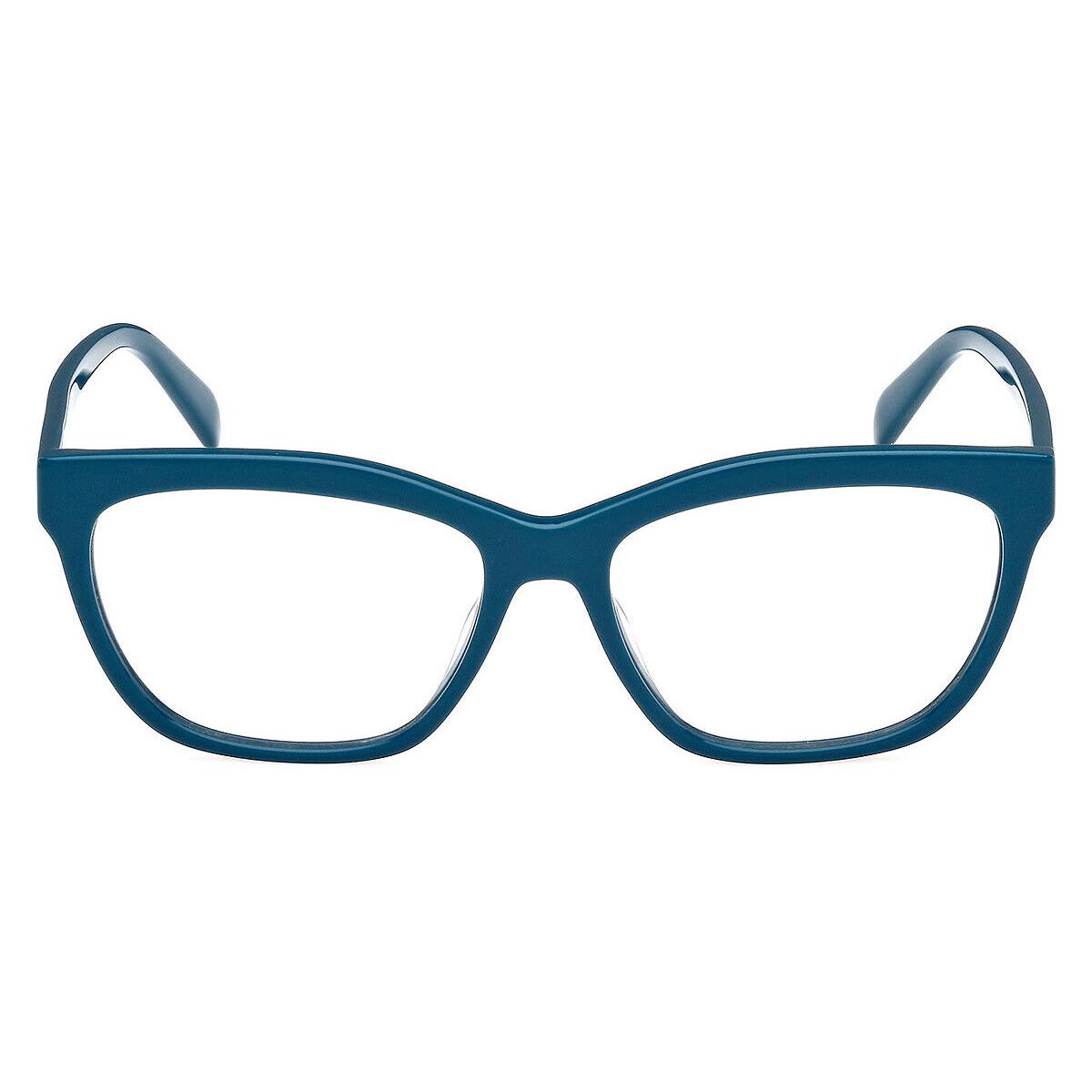 Emilio Pucci EP5242 Eyeglasses Women Shiny Turquoise 56mm - Frame: Shiny Turquoise, Lens: Demo