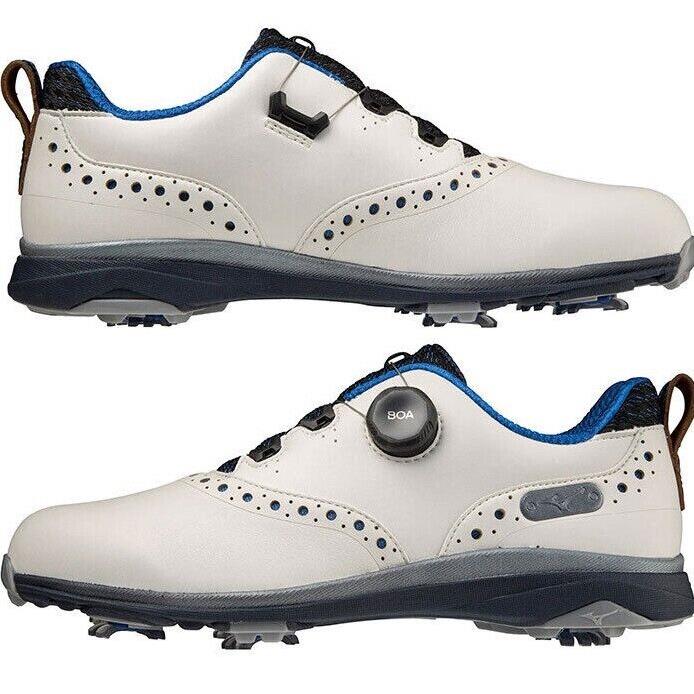 Mizuno Golf Shoes Nexlite Pro Boa Wide 51GM2210 White Blue Japan F/s SAN07