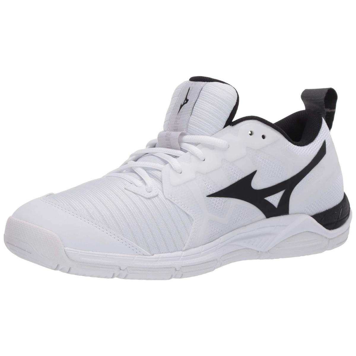 Mizuno Women`s Wave Supersonic 2 Volleyball Shoe White-black 0090