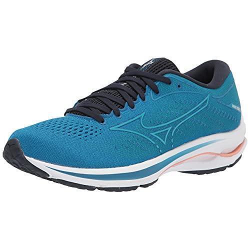 Mizuno Women`s Wave Rider 25 Running Shoe Imperial Blue-vivid Blue