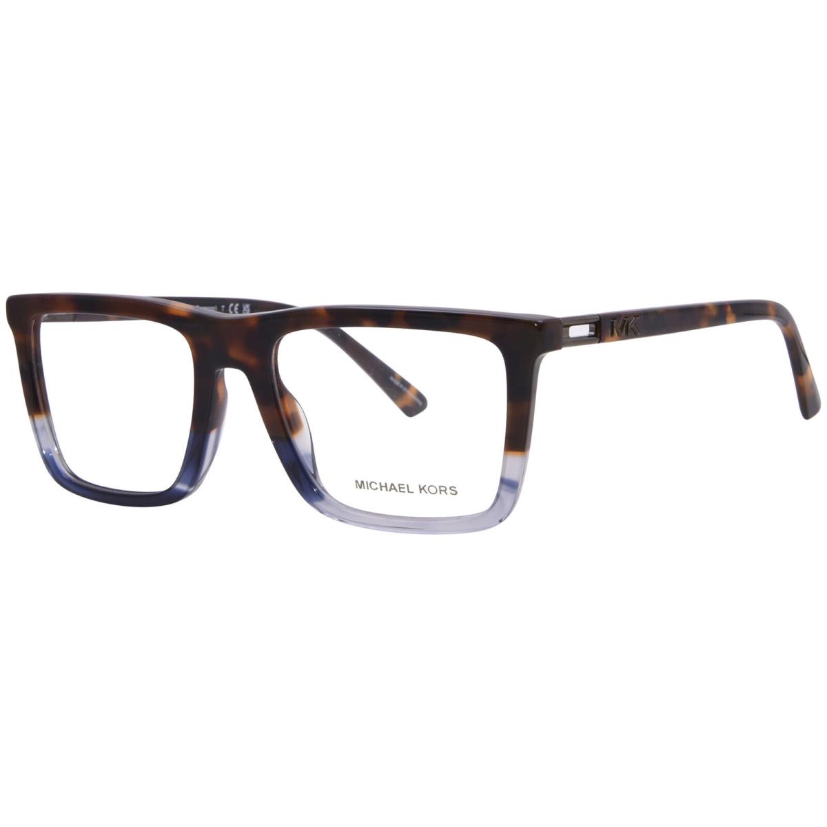 Michael Kors Sorengo MK4124U 3977 Eyeglasses Men`s Blue Tortoise Full Rim 55mm