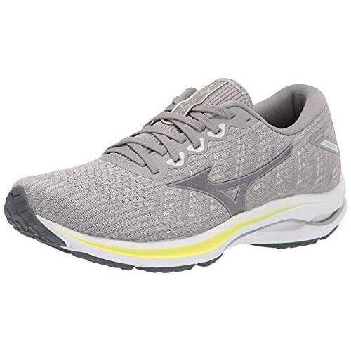 Mizuno Women`s Wave Rider 25 Waveknit Harbor Mist/silver US 12