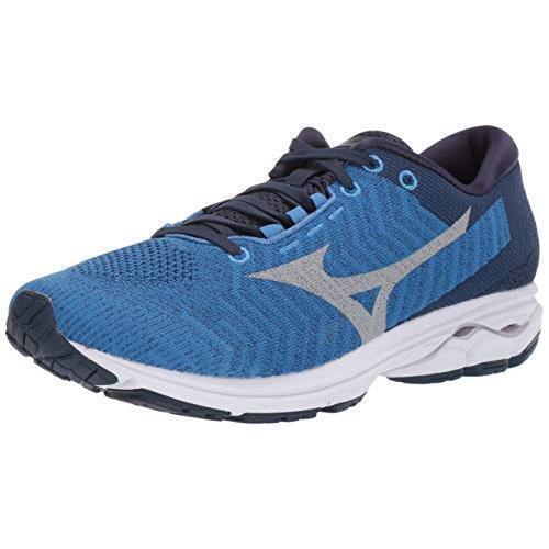 Mizuno Men`s Wave Rider 23 Waveknit Running Shoe Campanula-vapor Blue