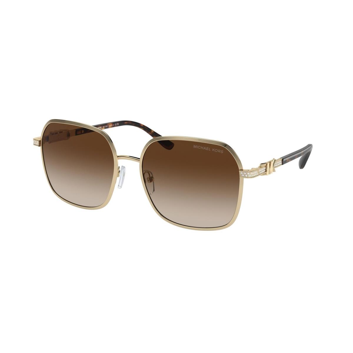 Michael Kors MK1145B 101413 Cadiz Gold Brown Gradient 58 mm Women`s Sunglasses