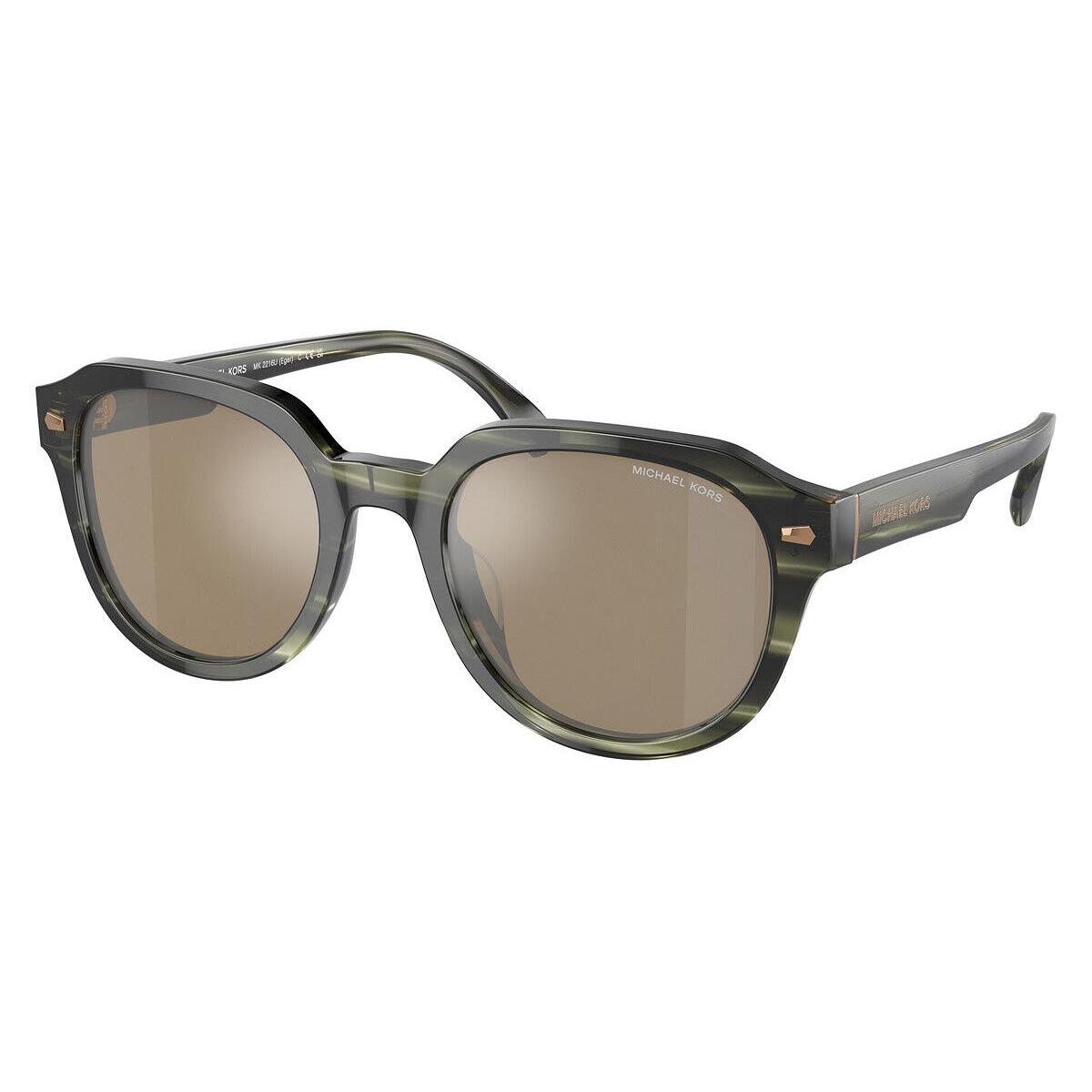 Michael Kors Men`s 52mm Olive Horn Sunglasses MK2216U-39787I-52