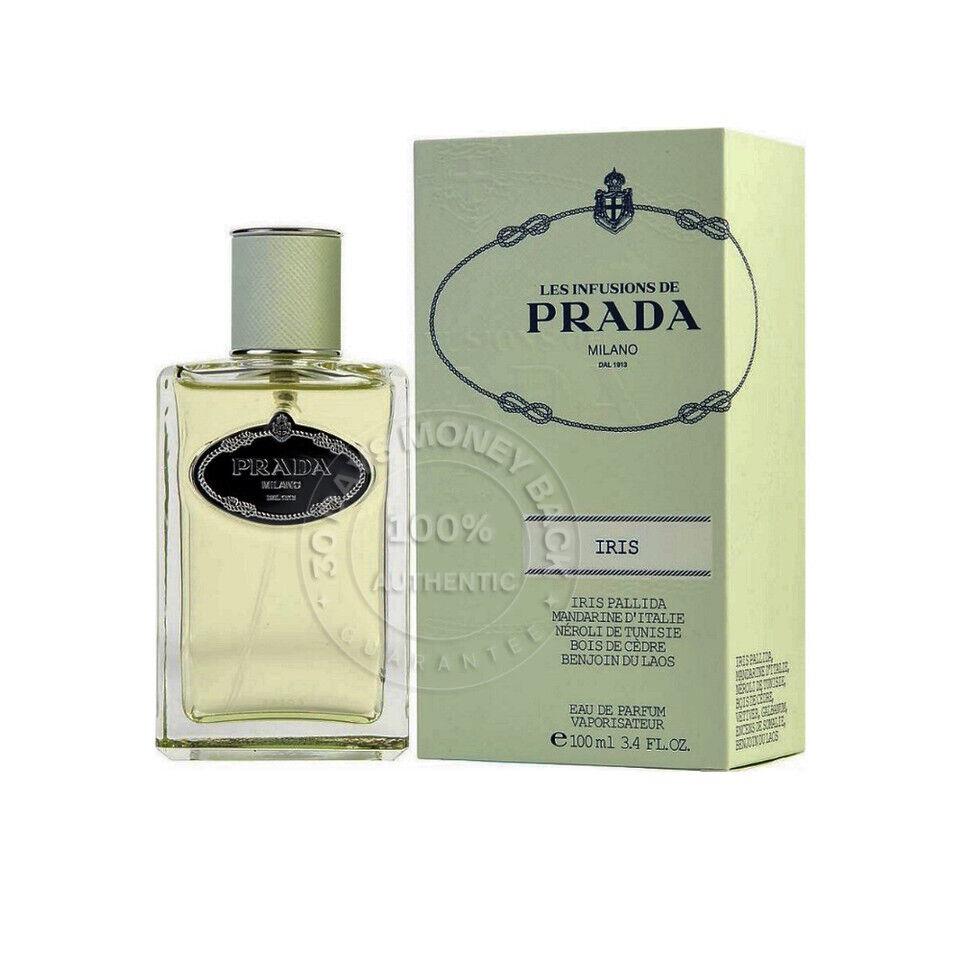 Prada Les Infusions Iris Eau De Parfum 3.4 oz / 100 ml For Women