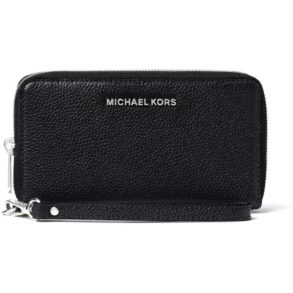 Michael Kors Large Flat Multifunction Phone Case Black One Size