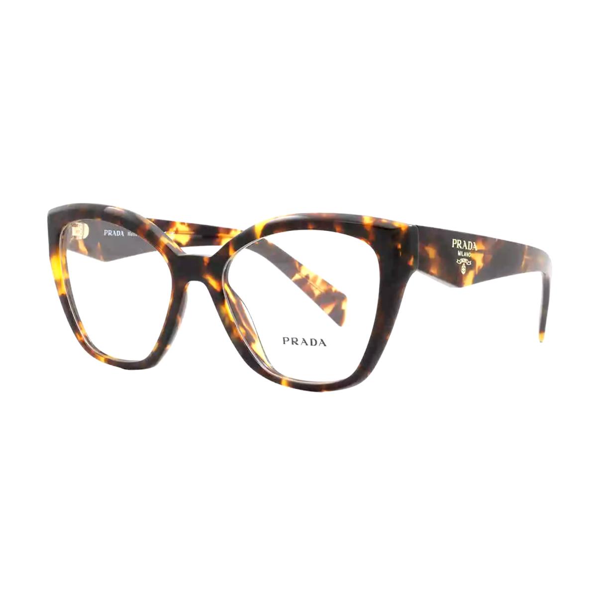 Prada Cat-eye Eyeglasses Vpr 20Z 14L-1O1 52-17 145 Honey Tortoise Frames