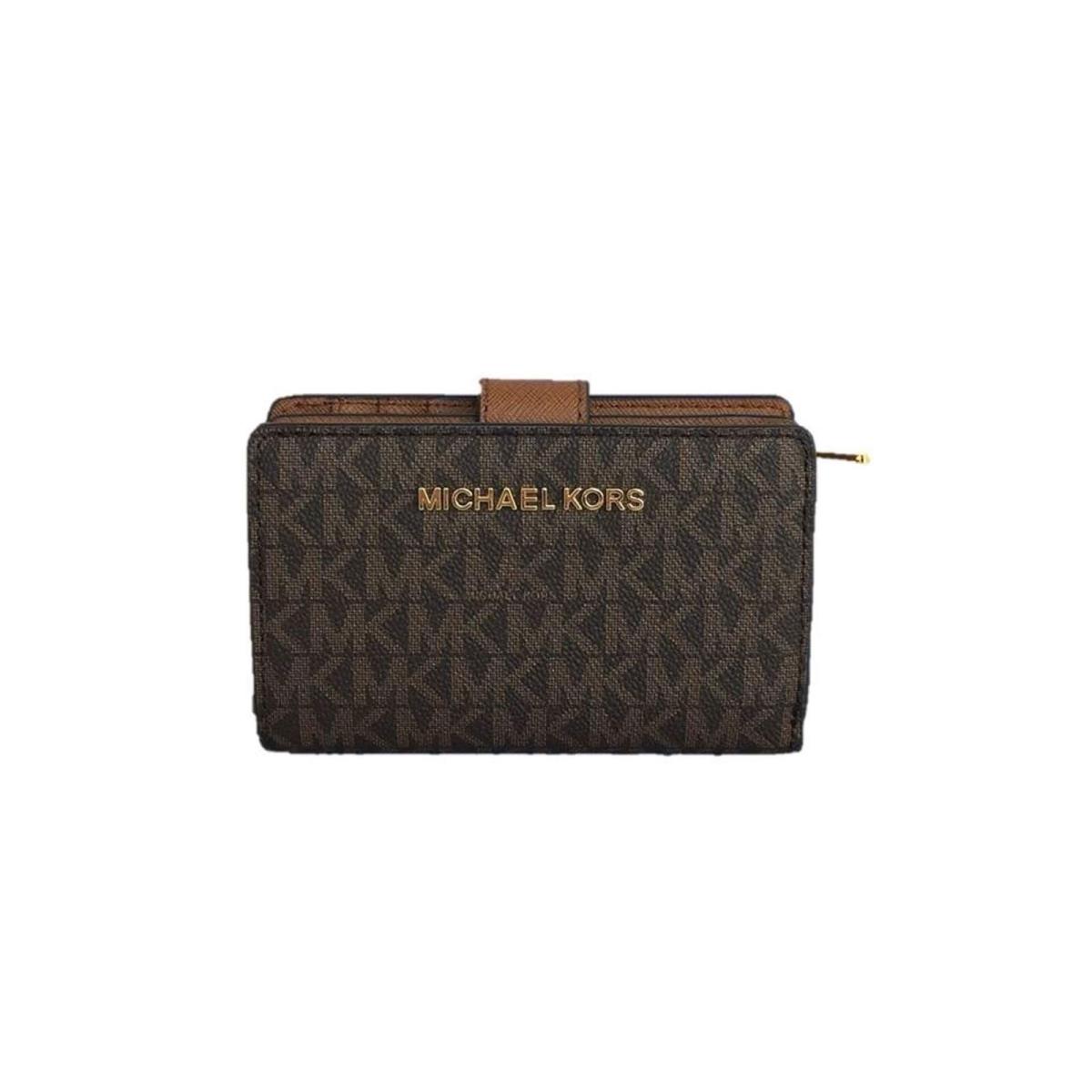 Michael Kors Women`s Bifold Wallet Brown M