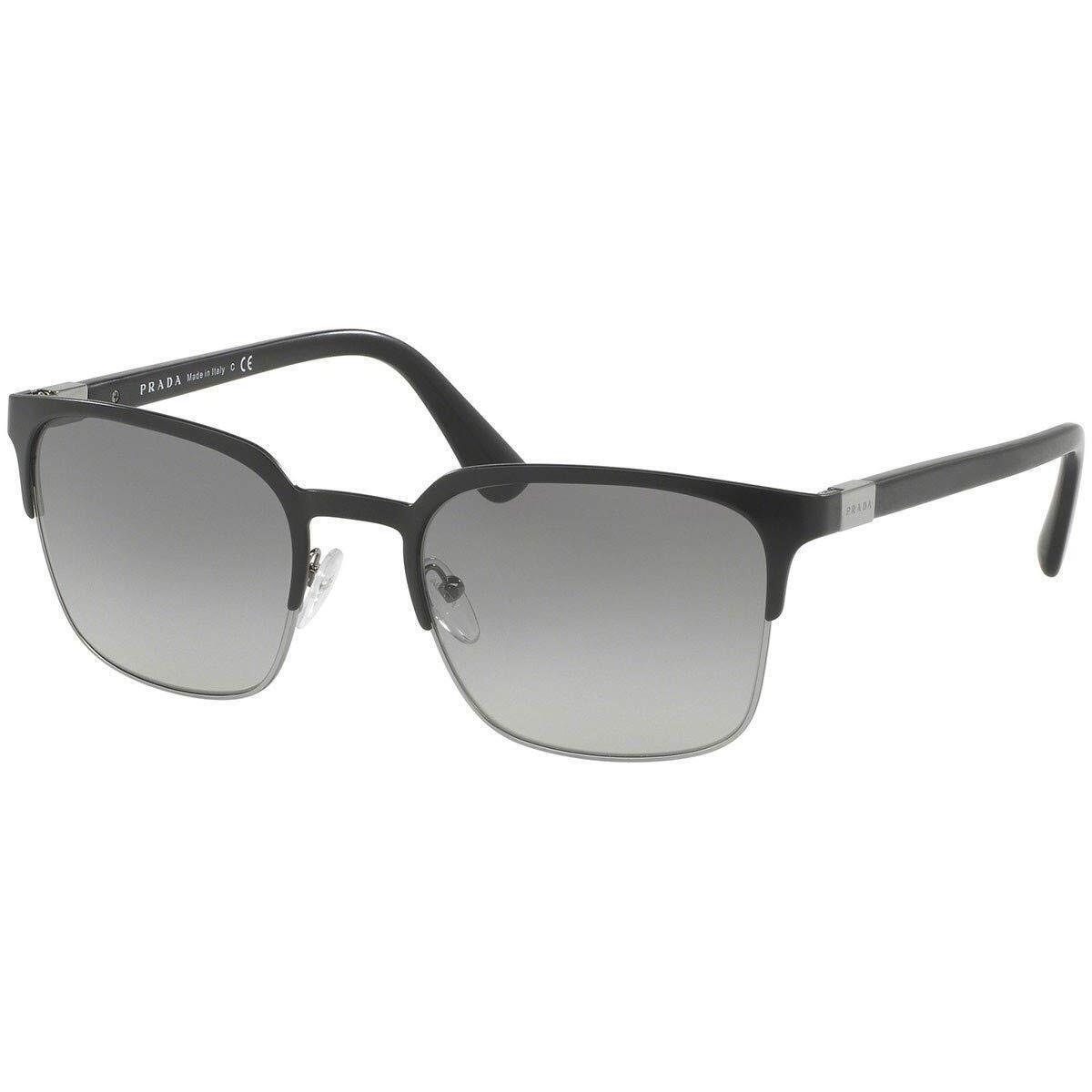 Prada Sunglasses PR61SS 1BO3M1 52mm Black / Grey Gradient Lens