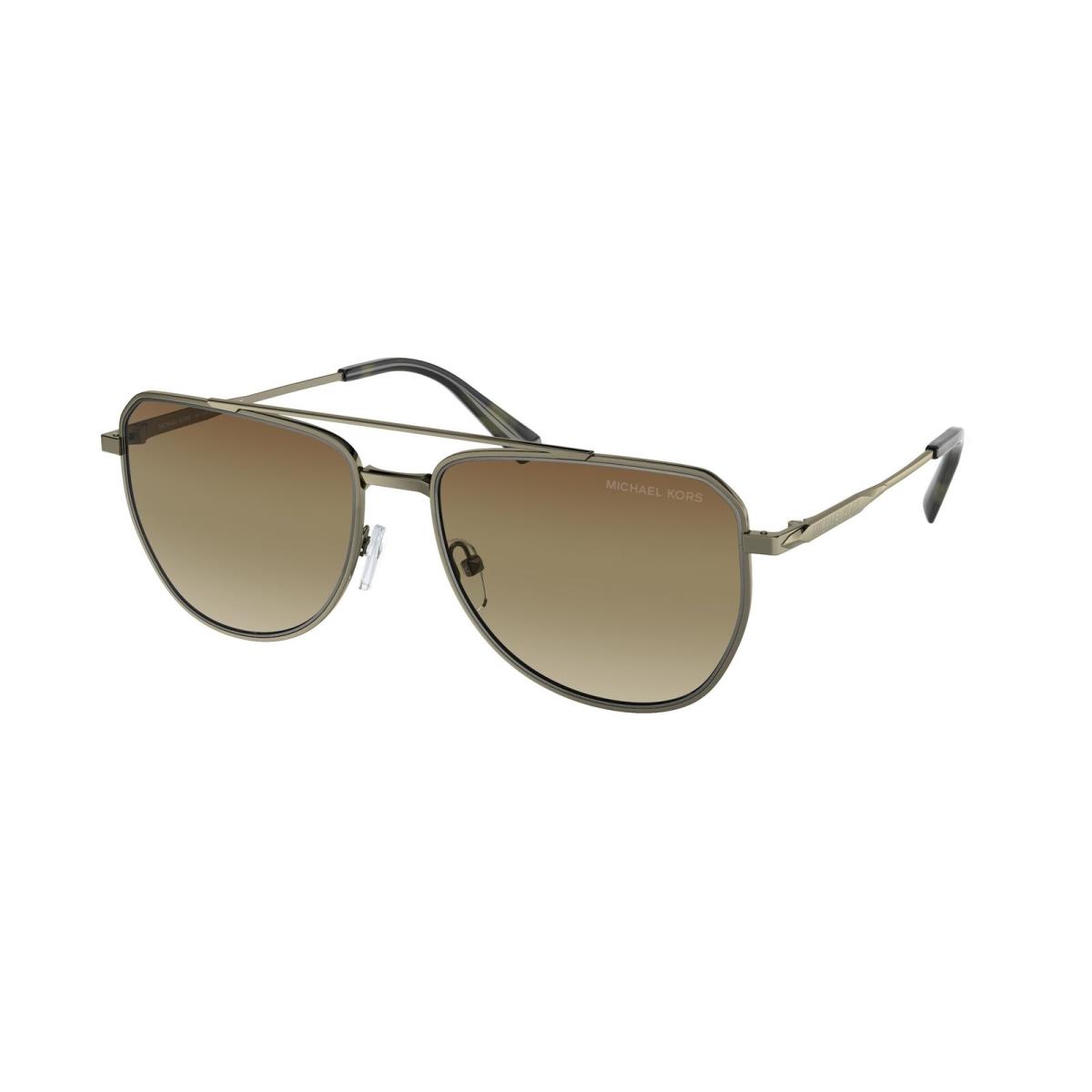 Michael Kors MK1155 1897GL Whistler Olive Brown Gradient 58 mm Men`s Sunglasses