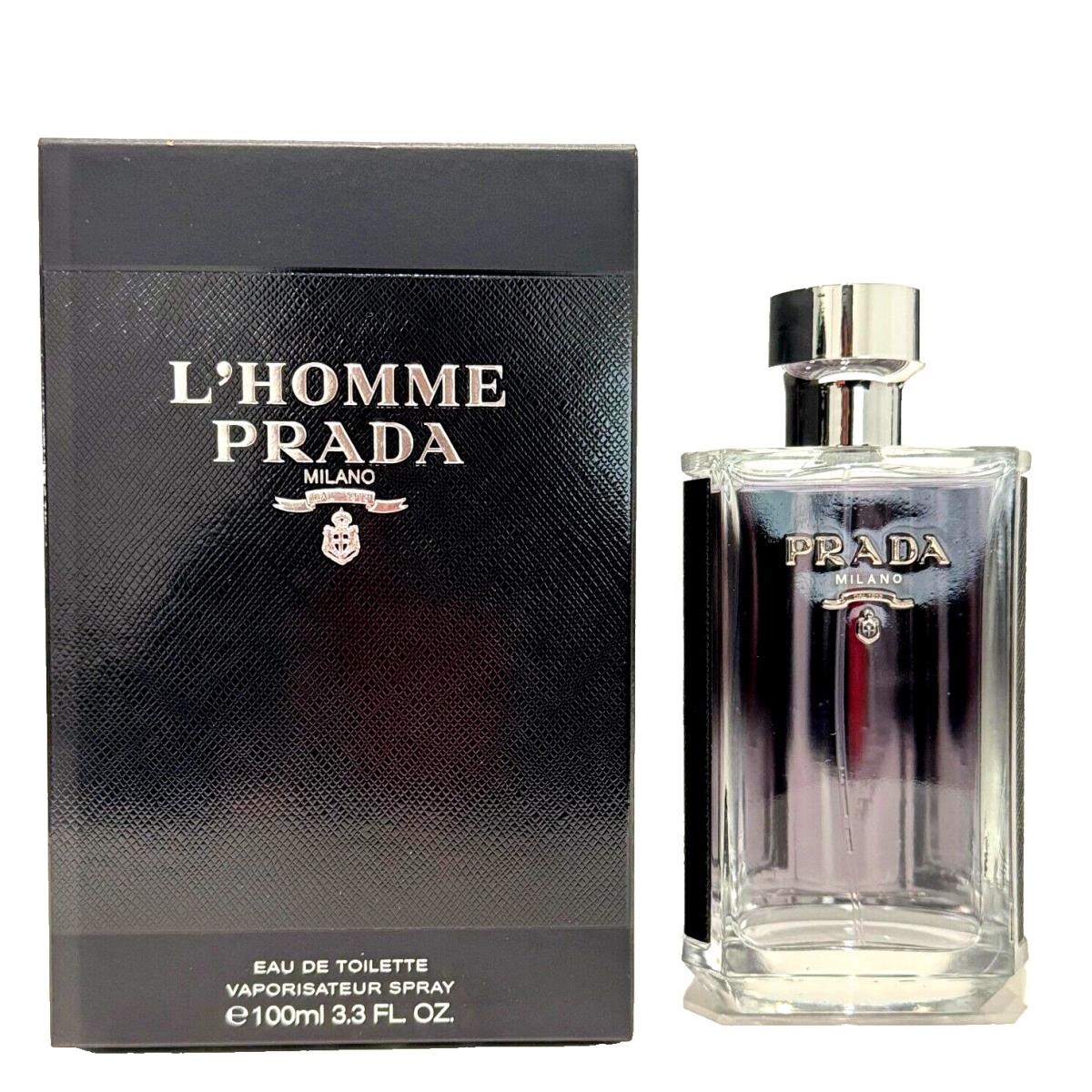 Prada L`homme For Men 3.3 oz Eau de Toilette Spray