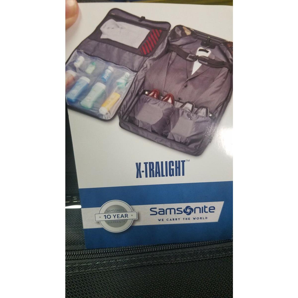 Samsonite Garment Bag X-tralight Utravalet-suitcase-travel-plane Discount