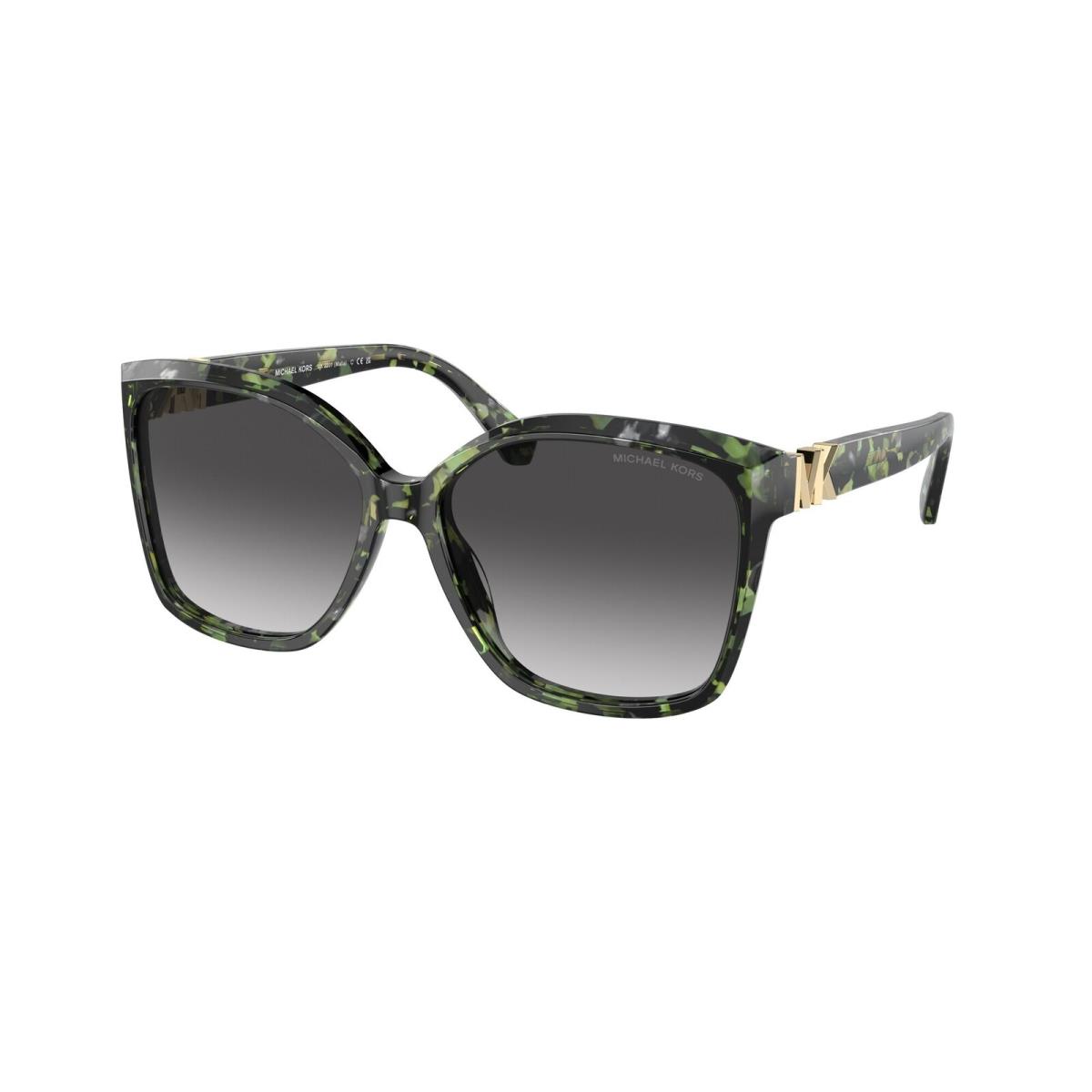 Michael Kors MK2201 39538G Malia Green Tortoise Gradient 58mm Women`s Sunglasses