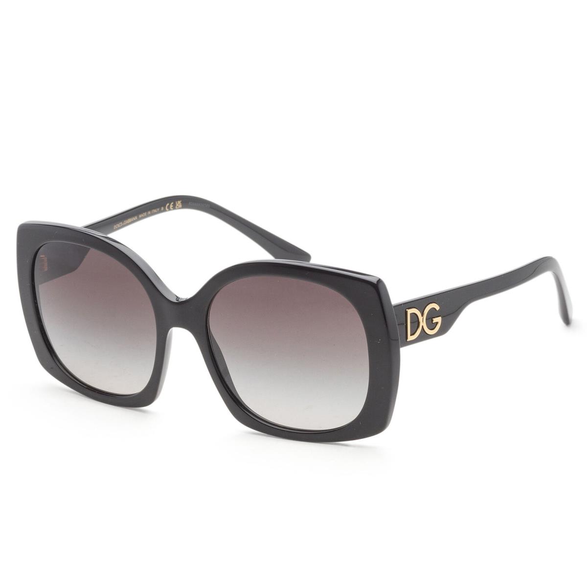 Dolce Gabbana Women`s 58mm Black Sunglasses DG4385-501-8G-58