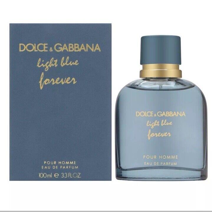 Dolce Gabbana Light Blue Forever Pour Homme. 3.3 Oz/100ml. Rare