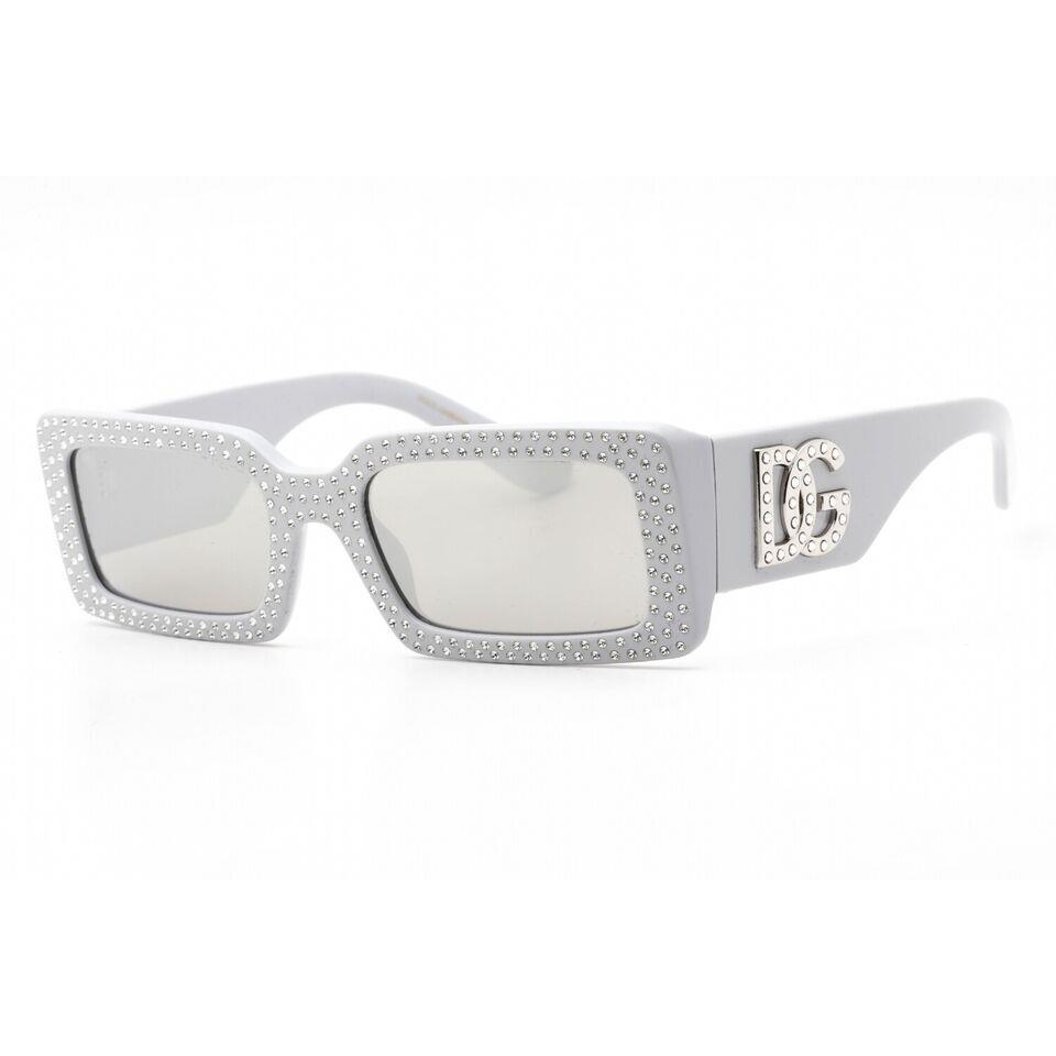 Dolce Gabbana Women`s 53mm Light Grey Sunglasses DG4447B-34186G-53