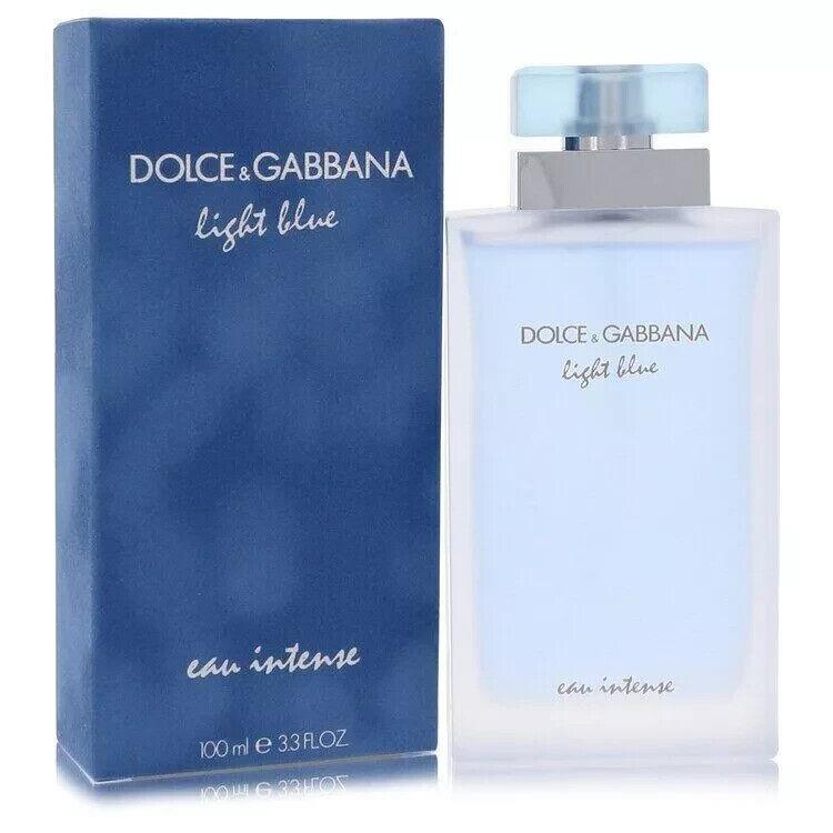 Light Blue Eau Intense by Dolce Gabbana Edp Spray 3.3 oz For Women Box