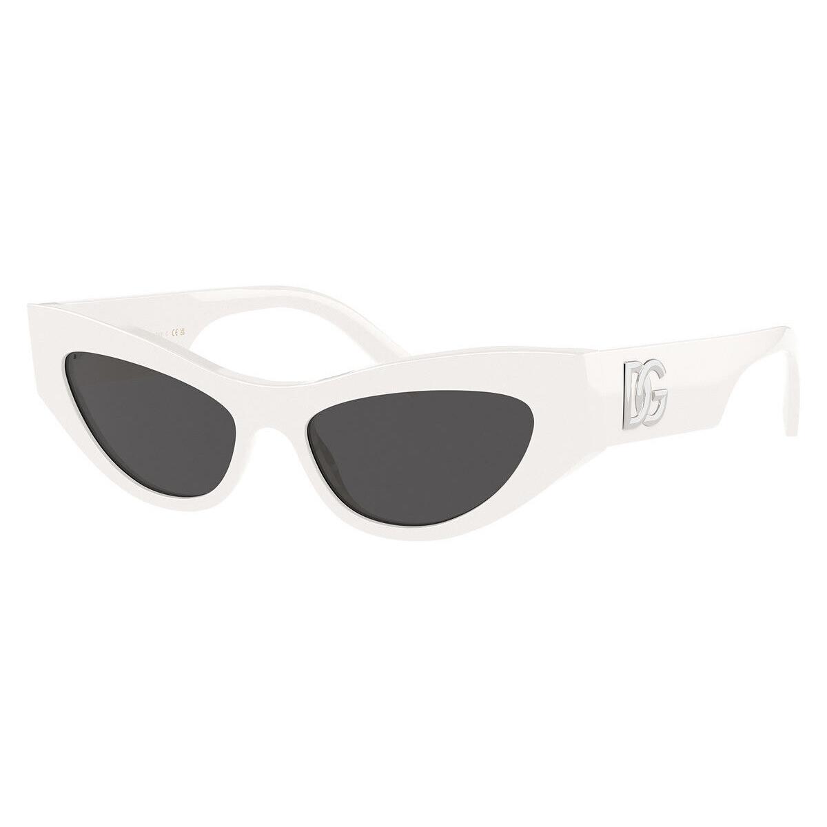 Dolce Gabbana Women`s 52mm White Sunglasses DG4450-331287-52