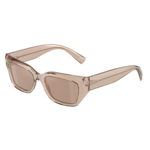 Dolce Gabbana Women`s 52mm Transparent Camel Sunglasses DG4462-34325A-52