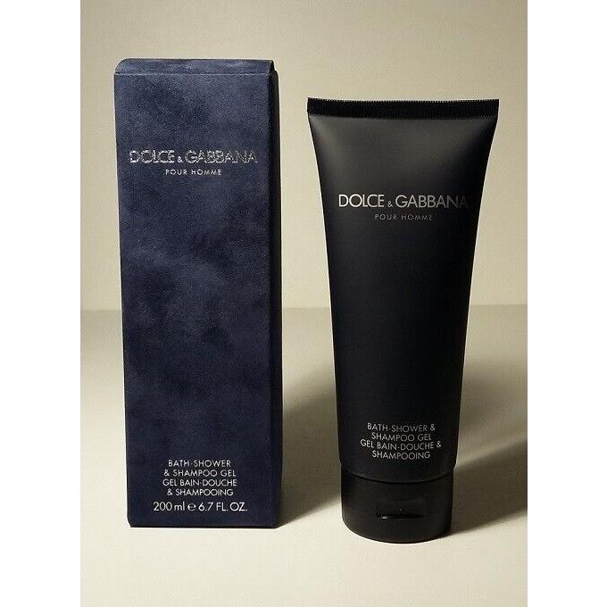 Dolce Gabbana Pour Homme Shower Gel For Men 6.7 OZ Italy