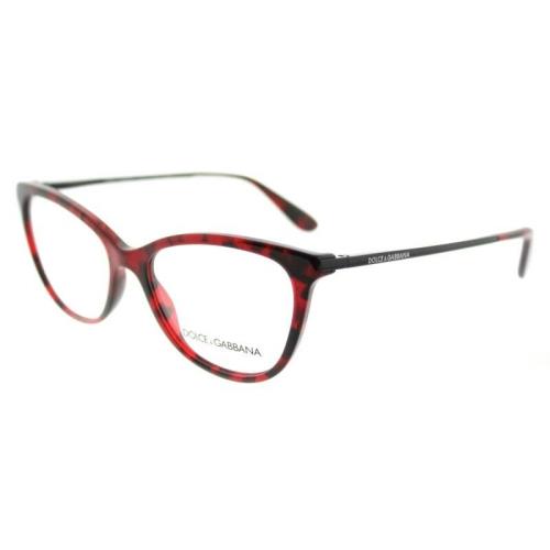 Dolce Gabbana Eyeglasses Frames DG3258 2889 Cube Bordeaux 52/140