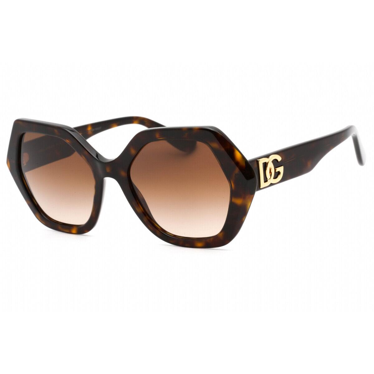 Dolce Gabbana DG4406 502/13 Havana / Brown Gradient 54-19-140 Sunglasses