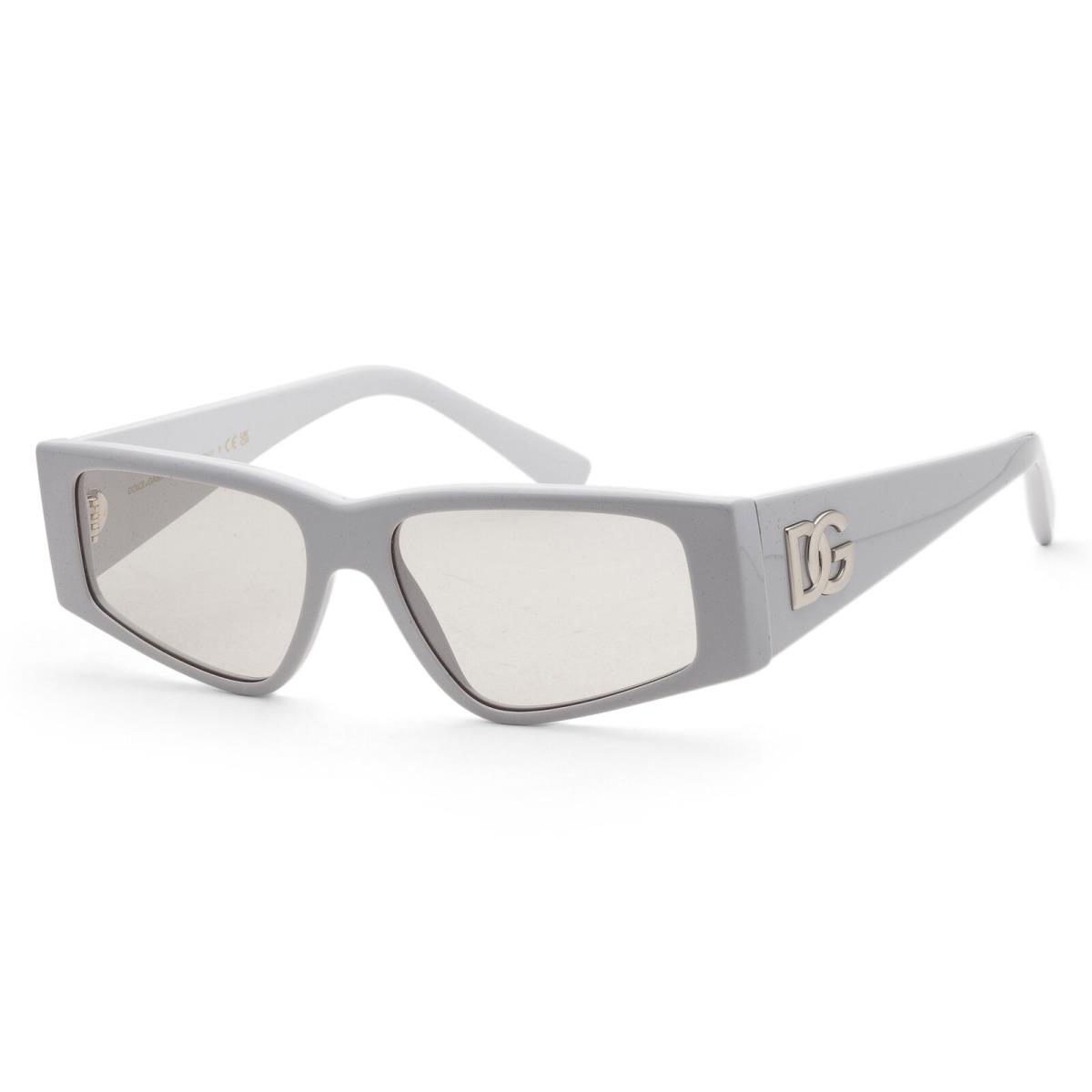 Dolce Gabbana Men`s 55mm Light Grey Sunglasses DG4453-341887-55